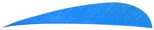 Trueflight Parabolic Feathers Blue 4 in. RW 100 pk. Model: 11507