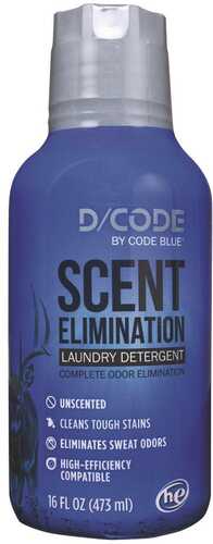 Code Blue D-Code Odor Eliminator Laundry Detergent 16 oz. Model: OA1345-img-0