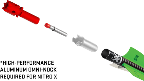TenPoint High-Performance Aluminum Omni-Brite 2.0 Lighted Nock System 3 pack Model: HEA-349.3