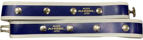 Angel Quiver Belt Blue with White Trim Extra Long Model: AB-BL-XL-img-0