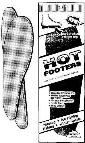 NORTHEAST PRODUCTS Hot Footers 401