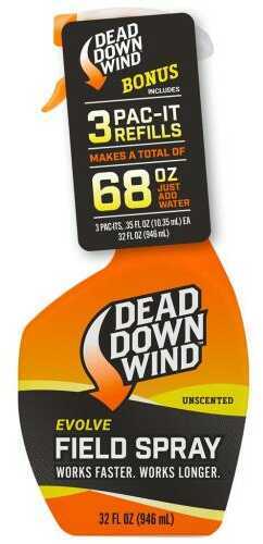 Dead Down Wind Field Spray Combo 68 oz. (32 oz. plus 3 Pac-Its) Model: 136818