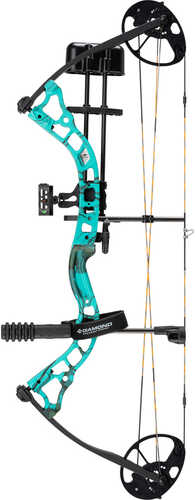 Diamond Infinite 305 Bow Package Teal Country Roots 70 lb. RH