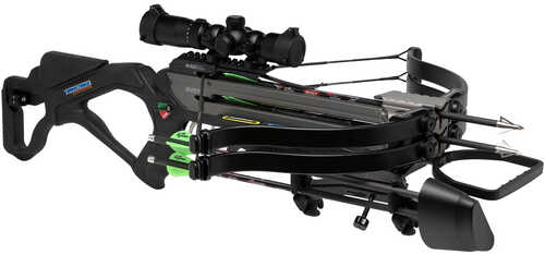 Excalibur TwinStrike TAC2 Crossbow Package Black with Tact 100 Scope and Charger EXT