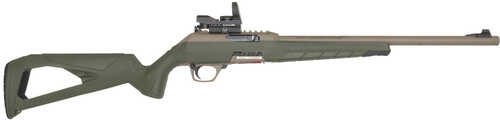 Winchester Wildcat Rifle 22 Lr. 16.5 In. Tan & Od Green With Reflex Sight Model: 521138102