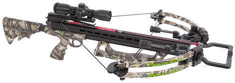 Parker Bows COMPOUND INC Gale Force Crossbow Package w/Illum Multi-Reticle Scope 165lb. Camo PAR1205