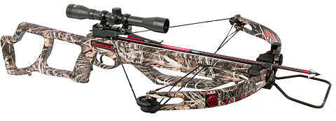 Parker Bows COMPOUND INC Enforcer Crossbow Package w/4X Multi-Reticle Scope 160lb. Max4 PAR1217