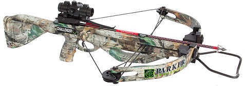 Parker Bows COMPOUND INC Challenger Crossbow Package w/4X Multi-Reticle Scope 125-150lb Camo PAR1222