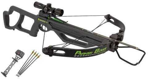 Parker Bows Bushwhacker Crossbow Package. 4X Multi Reticle Scope Model: X306-MR