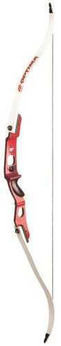 PSE Archery Optima Recurve Bow Red 66 In. 35 Lbs. Right Hand Model: 3726rrd6635k