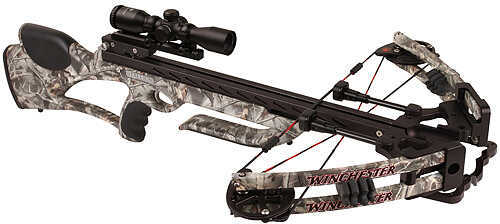 Click to see larger image. Winchester Archery Stallion Crossbow Package w/Illum 3X Scope 165lb Reaper WIN1200