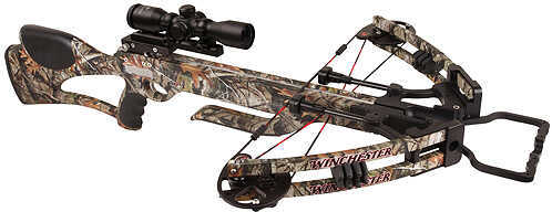 Click to see larger image. Winchester Archery Bronco Crossbow Package w/Illum 3X Scope 150lb G1 WIN1202