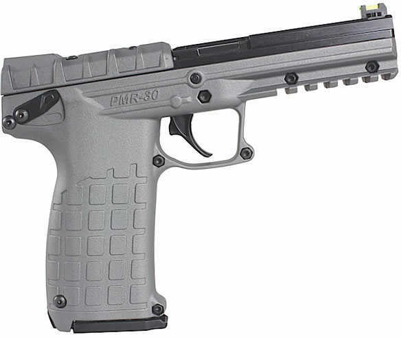 Kel-Tec PMR-30 22 Magnum 4.3" Barrel 30 Round Blued/Charcoal Grip Semi Automatic Pistol PMR-30GY