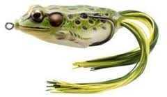 LIVETARGET Lures / Koppers Fishing and Tackle Corp Usa Hollow Body Frog 3/4oz 2 5/8in Green Yellow Md#: FGH65T-500