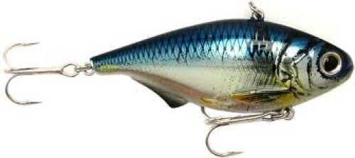 LIVETARGET Lures / Koppers Fishing and Tackle Corp Usa Lipless Gizzard Shad 1/2oz 2 1/2in Silver Blue Md#: GZV65SK-601