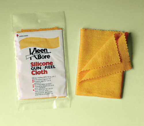 Kleen-Bore Silicone Gun and Reel Cloth 100 sq. in. Restore & protect the luster of your firearms - Top-quality si GC220