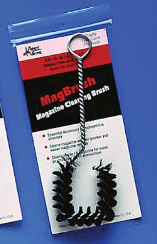 Kleen-Bore MagBrush AR-15/M-16/AK-47 Removes gummy residue, dust, dirt and unburned powder from inside the maga MAG206