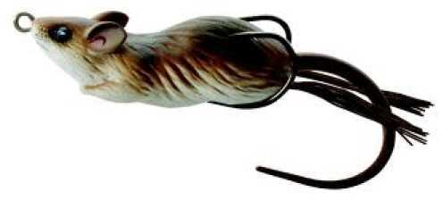LIVETARGET Lures / Koppers Fishing and Tackle Corp Usa Hollow Body Mouse 3/4oz 1/2in Brown/White Md#: MHB70T-400