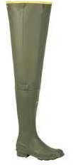 Lacrosse Big Chief Hip Waders OD-Green 32in Non-Insulated Size 9 15404009
