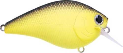 Lucky Craft Lures Fat CB Crankbait 1/2oz 2.5in Chartreuse Black Md#: FATCBBDS2-064CRBK