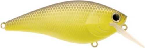 Lucky Craft Lures Fat CB Crankbait 1/2oz 3in Chartreuse/Black Md#: FATCBBDS3-064CRBK