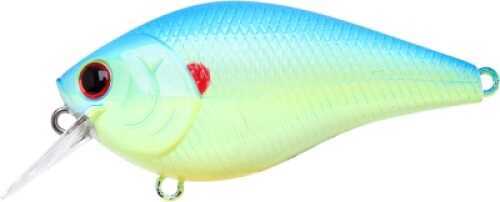 Lucky Craft Lures LC 2.5 Crank 1/2oz 3/4in TO Chartreuse Blue Md#: LC-2-5RT-147TOCRBL