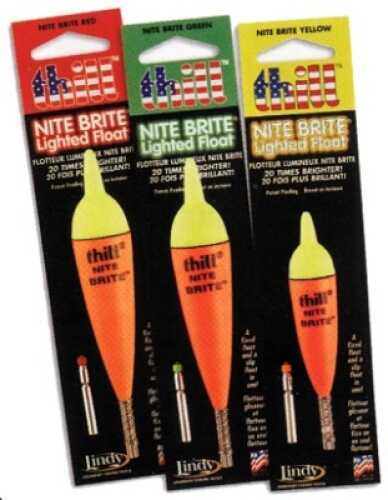 Lindy-Little Joe Thill Nite Brite Float Yellow Light 4in W/Battery Md#: F300