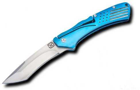 Klecker Tools "Slice" 3.4" Lock-back Folding Knife, Blue