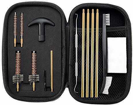 <span style="font-weight:bolder; ">Vector</span> <span style="font-weight:bolder; ">Optics</span> .223 / 5.56 AR-15 Rifle Gun Cleaning Kit in Zippered Organizer Compact Case