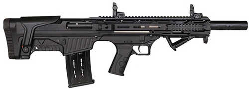LKCI VEZIR B100 12 ga shotgun 18.5 in barrel 3 chamber 6 rd capacity matte black polymer finish