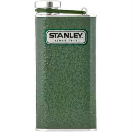 Stanley Classic Flask 8 oz Hammertone Green Md: 10-00837-045