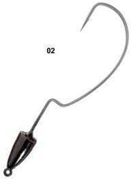 Lucky Strike Perfect Worm Rig 1/8oz 4pk Black Neon Md#: PWR18-075-4