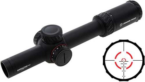 Crimson Trace HARDLINE Pro 1-6X24 30MM Comp Riflescope | Etched Reticle 01-01100