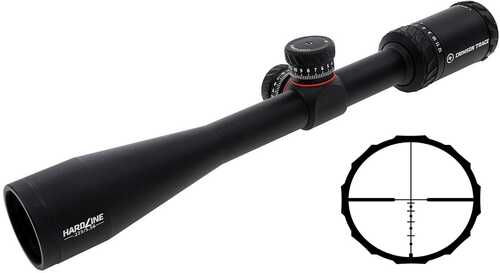 Crimson Trace HARDLINE 4-12X40 1" .223 BDC Riflescope | BDC .223/5.56 01-01250