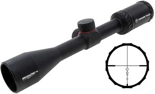 Crimson Trace BRUSHLINE Pro 2.5-10X42 1" Pro Riflescope 01-01370
