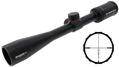 Crimson Trace BRUSHLINE Pro 4-12X40 1" Pro Riflescope 01-01500