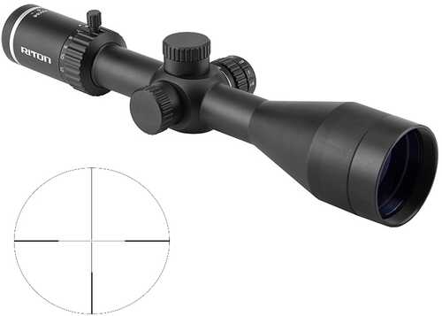 <span style="font-weight:bolder; ">Riton</span> Optics X3 Primal 3-12X56 30MM Ill DPX Matte Black | CENTERDOT Duplex 3P312ASI23