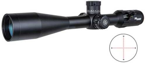 Sig Sauer Tango4 6-24x50mm 30mm FFP MRAD Illuminated Reticle Side Focus 0.1 Adjustable Black