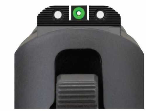 Sig Sauer X-Ray Ev PSTL Sgt Grn 6F/6R Rd Enhanced Vision | Round Notch SOX10006