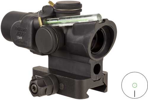 Trijicon ACOG 1.5X16S CMPT Grn 2MOA Ta44-C-400329 | Q-LOC Mount