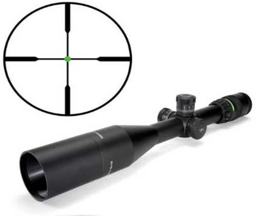 Trijicon 200040 Accupoint 5-20X 50mm Obj 19.40-5.20 ft @ 100 yds FOV 30mm Tube Matte Black Finish Illuminated Duplex Cro