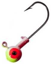 Lucky Strike Tri-Color Jighead 1/8oz 8pk White/Red/Chartreuse Md#: TCH18PB-56-8