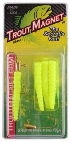 Lelands Lures Trout Magnet - Jumbo Pack 50pk Chartreuse Md#: TM50-C