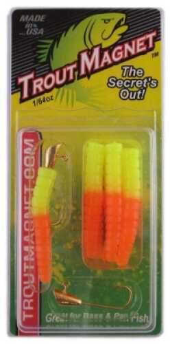 Lelands Lures Trout Magnet 9pc 2hks 7 Chartreuse/Orange Bodies Md#: TM-CO
