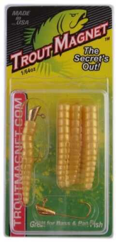 Lelands Lures Trout Magnet - Jumbo Pack 50pk Mealworm Gold Md#: TM50-MG