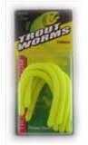 Lelands Lures Trout Worm 5pc Chartreuse Md#: TW-C