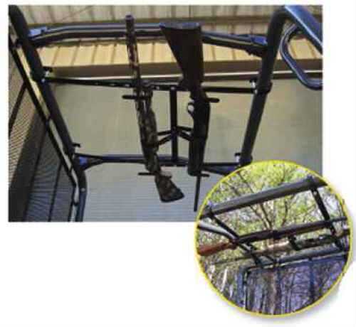 Miller MFG UTV Roof Mount Gun Rack 2-Gun For Mules/Ranger/Kubota 220