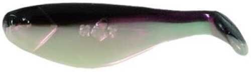 Mister Twister Sassy Shad 3in 10pk White Pearl/Black Back Md#: 3SA10-31