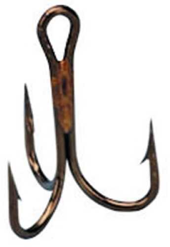 Mustad Hooks Kingfish Treble 4X Black Nickel 5Pk Pack Code 25 Md#: 3592BLN-6