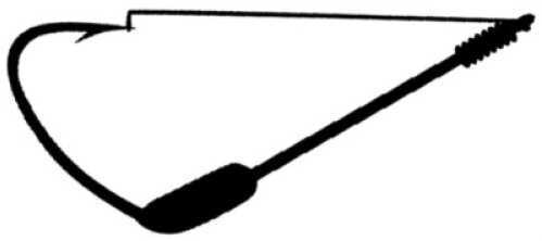 Mustad Hooks Fin-Acky Black Weedless Wgt 1/32 4Pk Md#: 37172BLN-2